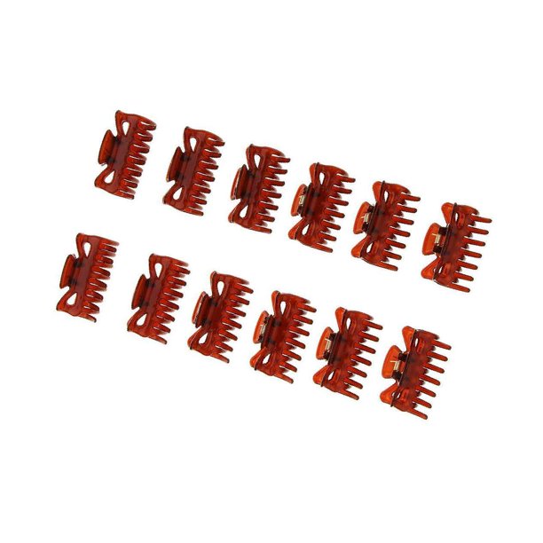 12 Pieces Plastic Mini Hair Claws Grips hair claws hair Clips Pins
