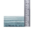thumbnail image 5 of Unique Loom Outdoor Botanical Collection Area Rug - Leaf (7' 1" x 10' Rectangle Teal/Ivory), 5 of 7