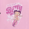 thumbnail image 5 of Wild Bobby, Shore Surfer Betty Boop Betty Boop Unisex Hoodie Sweatshirt, Light Pink, Medium, 5 of 5