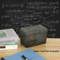 thumbnail image 6 of VEFSU Index Card Holder,Flash Card Holder,Note Card Holder,Index Card Organizer,5.7 x 3.3 x 3.5In, 6 of 6