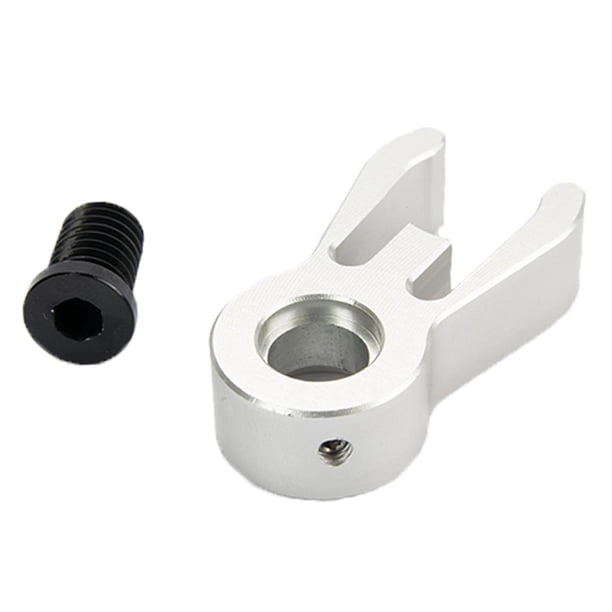 Clip de aleación de aluminio de primera , ultraligero, plegable, para bicicleta, horquilla delantera, tubo de cabeza, receptor, hebilla de abra Plata Baoblaze Receptor de horquilla delantera de bicicleta
