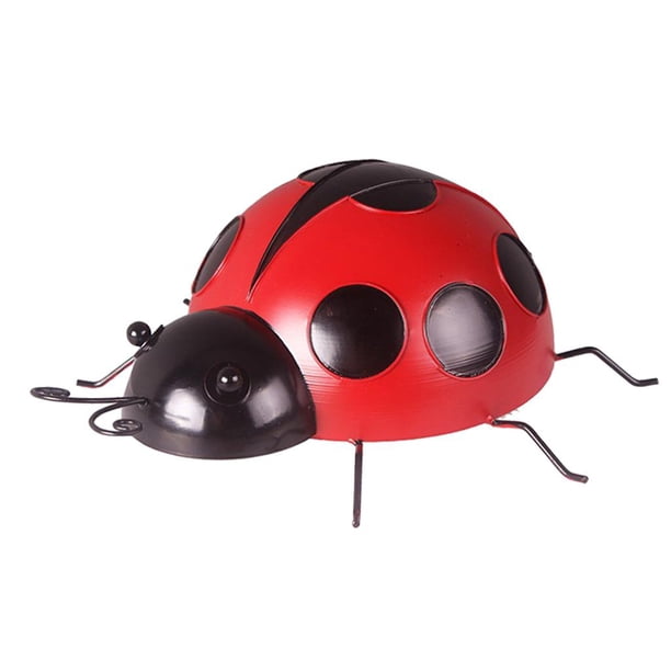 Figura decorativa de escarabajo para jardín de hadas, decoración para casa de muñecas, juguetes para niños 16cm