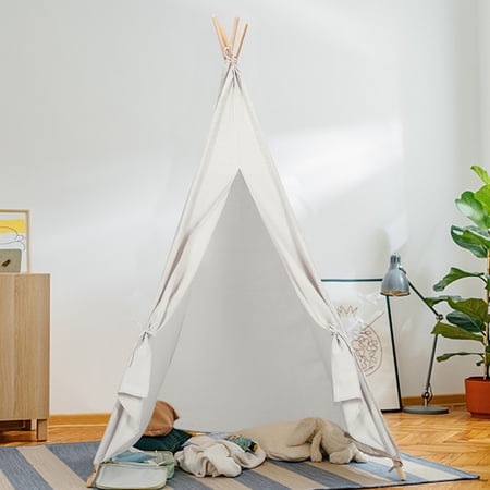 Toys Teepee Tent for Kids Child's Indoor Outdoor Canvas Ages 3+