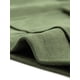thumbnail image 5 of Blazer de gamuza sintética para mujer con cinturón de manga larga de un solo pecho Chaquetas de trabajo Outwear Coat Ejercito Verde XS, 5 of 6