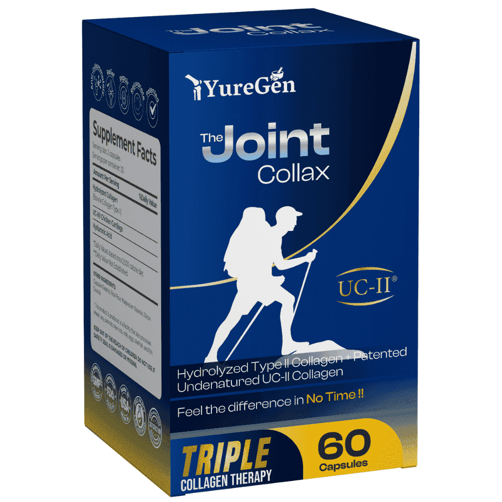 Yuregen Joint Collax UC-II - Mobility, Flexibility & Cartilage Support - 60ct