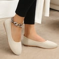 thumbnail image 4 of Zapatos Casuales para Planos Punto Malla Mujer Oficina en Casa, 4 of 9