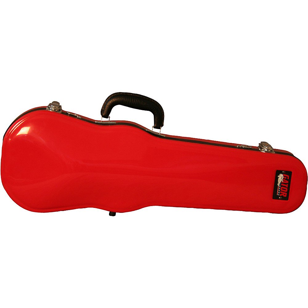 Gator 4/4 FullSize Fiberglass Violin Case Red