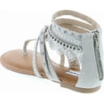 thumbnail image 3 of Not Rated Women's Wilma Gladiator Sandal, 3 of 7