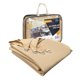 thumbnail image 1 of Malla Sombra 100% Impermeable 6x4 Proteccion Uv Poliesterv P cafe Sky Green HJMS16030400, 1 of 7