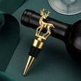thumbnail image 1 of Unique Snowflake Alloy Wine Bottle Stopper Christmas Party Bar Gift, 1 of 6