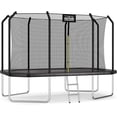 thumbnail image 5 of AOTOB 14x8ft Large Rectangle Trampoline for Kids and Adults,Big Outdoor Trampoline with Enclosure Net - Supports Up to 440 lbs,Birthday Party Gifts,Black, 5 of 7