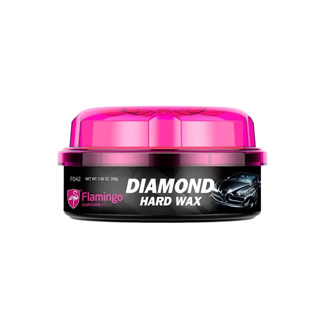 Cera Flamingo Diamond Hard Wax En Pasta Brillosa De 230 G Modelo F042