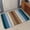 Blue, variant on Small Door Mat Indoor Outdoor 15.7"x23.6",Blue Brown Absorbent Non Slip Entry Rug,Farmhouse Wood Grain Vintage Vertical Striped Low Profile Welcome Mat for Front/Side Door Apartment Entrance Bathroom