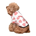 thumbnail image 5 of Honeii Pink Hearts1 Print Small Dog Hoodies Pet Hooded Sweatshirts Fall Winter Puppy Cat Sweaters Warm Clothes for Small Dogs Outfits Costume-XX-Large, 5 of 7