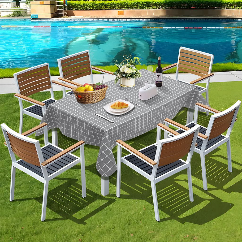 Ray Star Vinyl Party Tablecloths 60x102 Spring Tablecloth Plastic Picnic Outdoor and Camping Waterproof Oilcloth Table Cover for Rectangle Tables