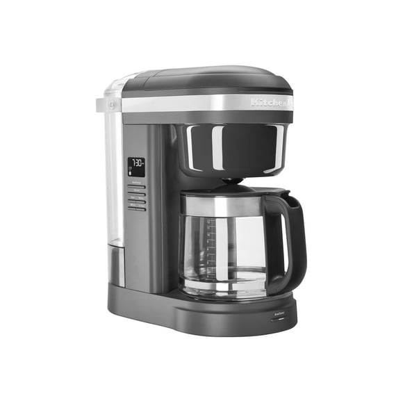 KitchenAid KCM1208DG - Coffee maker - 12 cups - matte charcoal gray