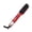 Red, variant on Yajisi Ceramic Hair Straightening Brush, Ionic Electric Hot Comb for Quick Styling, 6 Adjustable Temperature Settings, Anti-Scald, Compact Dual Voltage Beauty Tool, White EU Plug