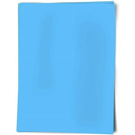 Royal Brites Light Blue Poster Board, 22" x 28" , Pack of 25 sheets