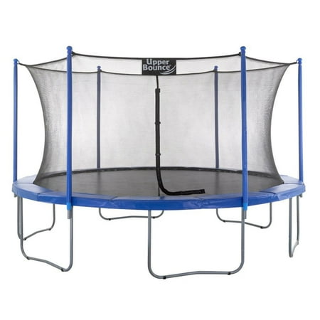 Upper Bounce 16 foot Trampoline and Enclosure Set with Easy Assemble Feature