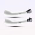 thumbnail image 4 of Men & Women Sports Trail Cooling Arm Sleeves – Breathable, UV Sun Protection, Sports Arm Sleeves Compression Sleeves 1 Pair White L(L), 4 of 4