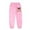 Pink, variant on Pants Girls Overalls Girl Sweatsuit Toddler Baby Girl Flare Pants Outfit Lined Baby Swim for Girls Casual Wear For Kids Stylish Sweatpants Daily Yellow 5-6Y