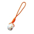 thumbnail image 4 of Dog Training Ball on Rope Knot Rope Dogs Toys for Small Medium Dogs orange, 4 of 9