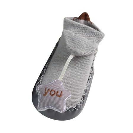 

Kids Shoes Soft Sole Shoes Star Decoration Non Slip Breathable Socks Socks Shoes