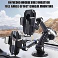 thumbnail image 2 of Car Phone Holder Mount, Suction Cup Cell Phone Holder Stand, Universal Dashboard/Windshield/Window, 2 of 5