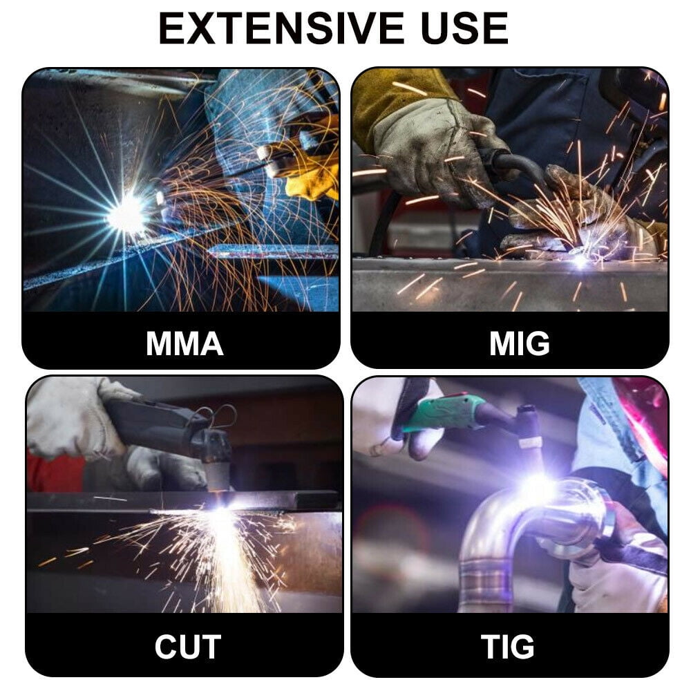 HITBOX True Color Pro Solar Auto Darkening Welding Helmet Tig Certified Mask Grinding