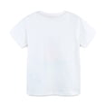 thumbnail image 4 of Tdoqot Toddler Boys Graphic T Shirts- Short Sleeve Soft Cotton Casual Kids Summer Tops White Size 7 T, 4 of 6