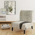 thumbnail image 5 of Designart "French Bird Flea Market" Upholstered Farmhouse Accent Chair - Arm Chair, 5 of 5