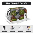 thumbnail image 5 of Kdxio Fishing Gnome for Double Compartment Pen Case Oxford Organizer with Zipper Pockets for Students Artists, 5 of 7