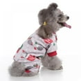 thumbnail image 6 of Snowflake Pet Clothes for Dog Pajamas Coat Cat PJS Jumpsuit Soft Velvet, 6 of 9