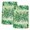 Grass Green, variant on Monstera Leaves Kitchen Towels Set of 4, Summer Tropical Palm Leaf Botanical Green Absorbent Dish Towels for Kitchen, Microfiber Hand Towel, Quick Drying Tea Towel for Cleaning Decorative Dishcloths