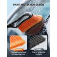 thumbnail image 4 of Cepillo para nieve de 27" y raspador de hielo extraíble con mango ergonómico de espuma para automóviles, camiones y SUV (ABS resistente, cepillo de PVC), 4 of 5