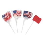 Fun Express American Flag Lollipops - 12 Pc