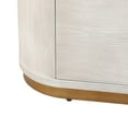thumbnail image 4 of Christopher Knight Home 58.3" Sideboard Buffet with 4 Doors, Adjustable Shelf, Storage Cabinet with Metal Base, White Gray, 4 of 9
