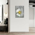 thumbnail image 4 of Farmhouse Daisy Hummingbird Wall Art Rustic Daisy Flower God Says You Are Floral Hummingbird Pictures Wall Decor Country Canvas Prints Painting Modern Home Framed Artwork For Bedroom Bathroom 12"x16", 4 of 6