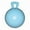 Light Blue, variant on Jolly Pets Tug-N-Toss 10 inch Purple Rubber Ball with Handle Chew Toy for Dogs