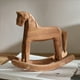 thumbnail image 5 of 2X Caballo Balancín de Madera Tallada Vintage con Animales Decorados con Figuras de Caballos Artesanales Talladas en Madera para la Decoración del Hogar, 5 of 5