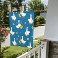 thumbnail image 5 of Wukai Cartoon Goose Garden Flags Double Sided Welcome Garden Yard House Flags Outside Outdoor House (Only Flag), 5 of 8