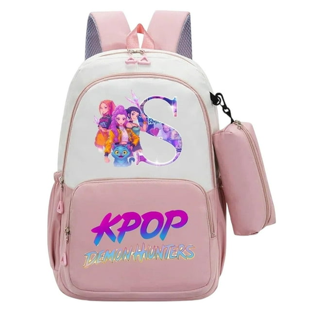 Two Piece Set with Backpack, School Backpack Unisex Shoulder Bag for School Travel, Durable Pencil Case Included, Functional Set for Students and Daily Use