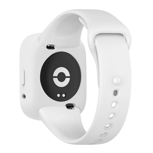 Bracelet en Silicone pour Redmi Watch 3 Active/Lite Bracelet de Montre Intelligente + Étui de Protection Coque Blanche Bundle Redmi Watch 3 Active