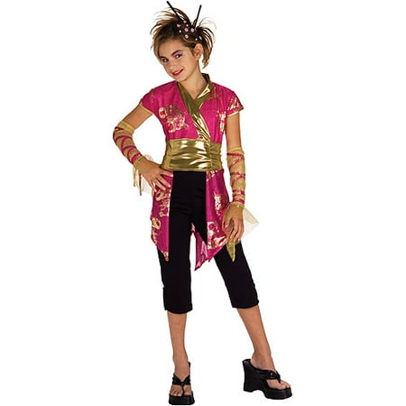 Rubies Pink/Gold Kimono Costume