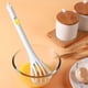 thumbnail image 4 of Inteprter Batidor de huevos Manual Mango largo Cocina Batidor de cocina Pinzas para alimentos Resistente al calor Lavable Reutilizable Mezclador Cocina y Comedor Blanco, 4 of 6