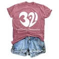 thumbnail image 4 of Womens Athletic Tops Tees Tops for Women Top Women Loose Blank Athletic Shirts Soft Long Sleeve Tee Shirts for Lightweight Workout Long Shirt plus Sleeve Womens Summer Tunics Cute Pink XL, 4 of 4