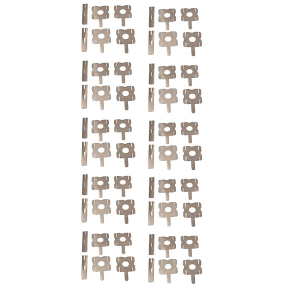 10Set Spot Welding  Plates Battery Plating Nickle Sheet for Makitas  Plated Steel Strap Strip Sheets Battery