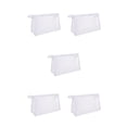 thumbnail image 1 of Yuarrent Bolsa de cosméticos multifuncional Bolsa Unisex Impermeable Blanco Negro Artículos de tocador Bolso Organizador Estuches Oficinas Type2 NO2, 1 of 6