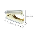 thumbnail image 2 of LOLIPPYY 2Pack Golden Rectangular Staple Extractor for Classroom 6.00X4.30X1.50CM, 2 of 8