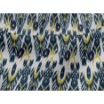 thumbnail image 4 of oneOone Viscose Jersey Fabric Tree Style Ikat Printed Fabric 1 Yard 60 Inch Wide, 4 of 5
